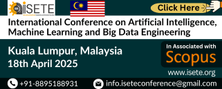 Artificial Intelligence, Machine Learning and Big Data Engineering Conference in Malaysia